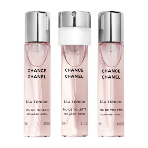 chanel chance refill twist and spray|Chanel chance 3x20ml refills.